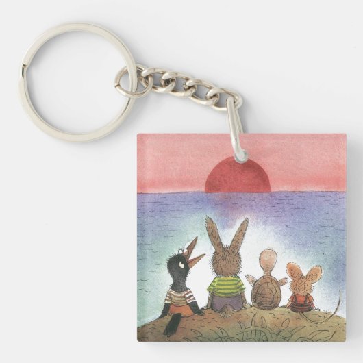 Porte-clés Quelque chose de rouge (Devant)