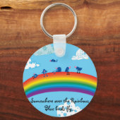 Porte-clés Quelque part au-dessus de l'arc-en-ciel (Recto)