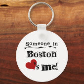 Porte-clés Quelqu'un à Boston (Recto)