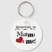 Porte-clés Quelqu'un à Miami (Recto)