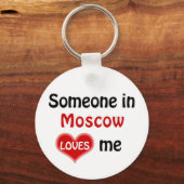 Porte-clés Quelqu'un à Moscou m'aime (Recto)