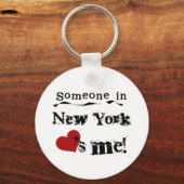 Porte-clés Quelqu'Un À New York M'Aime (Recto)