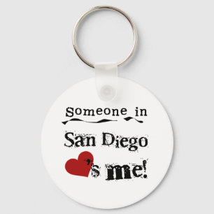 Porte-clés Quelqu'un à San Diego