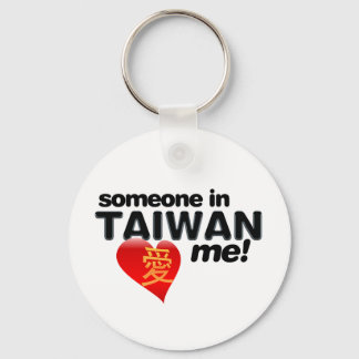 Porte-clés Quelqu'un à Taïwan m'aime !