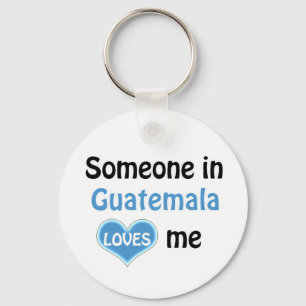 Porte-clés Quelqu'un au Guatemala m'aime