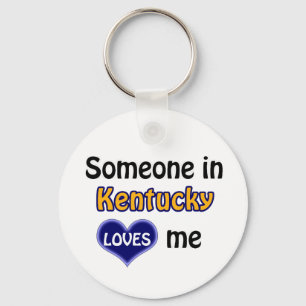 Porte-clés Quelqu'un au Kentucky m'aime