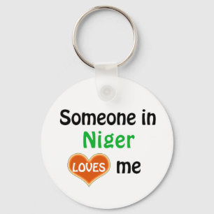 Porte-clés Quelqu'un au Niger m'aime