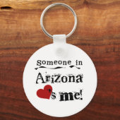 Porte-clés Quelqu'Un En Arizona M'Aime (Recto)
