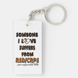 Porte-clés Quelqu'un que j'aime...RSD/CRPS