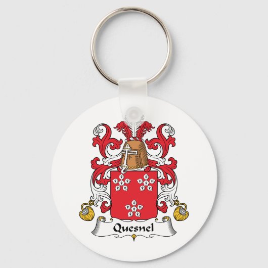 Porte-clés Quesnel Family Crest (Recto)