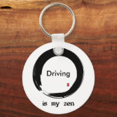 Porte-clés Qu'est-ce que ton zen ? (Recto)