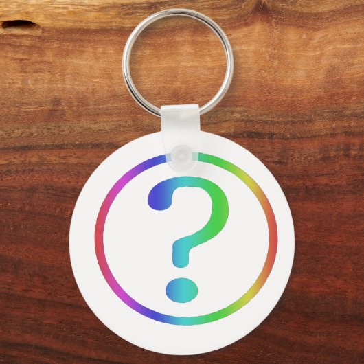 Porte-clés question (Recto)