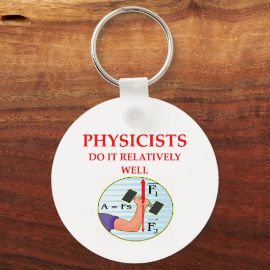 Porte-clés question physique (Recto)