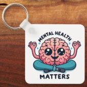 Porte-clés Questions de santé mentale (Recto)