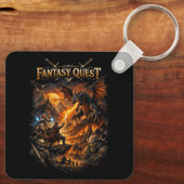 Porte-clés Quête de feu de dragon (Verso)