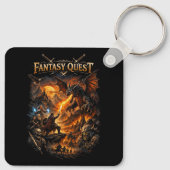 Porte-clés Quête de feu de dragon (Dos)