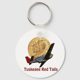 Porte-clés Queue de rouge de Tuskegee