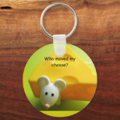 Porte-clés Qui a déplacé mon fromage ? (Recto)