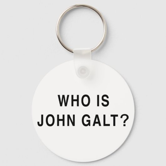 Porte-clés Qui est John Galt ? (Recto)