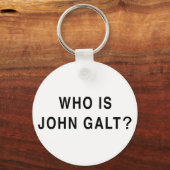 Porte-clés Qui est John Galt ? (Recto)