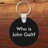 Porte-clés Qui est John Galt ? porte - clé (Recto)