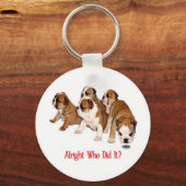 Porte-clés Qui L'A Fait Porte - clé (Recto)