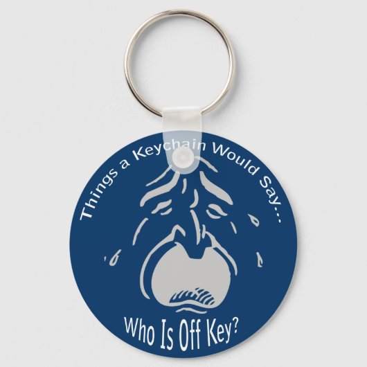 Porte-clés Qui n'est pas Porte - clé clé (Recto)