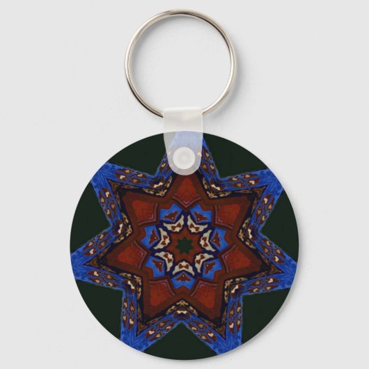 Porte-clés Quilt étoile (Recto)