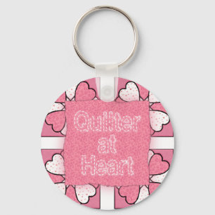 Porte-clés Quilter au coeur