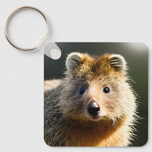 Porte-clés Quintin Le Ginger Quokka, Clavier (Recto)