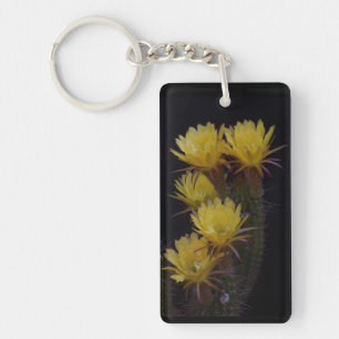Porte-clés Quintuple de fleurs de cactus