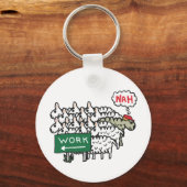 Porte-clés Quitter le travail (Recto)