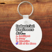 Porte-clés Quiz de l'ingénieur industriel... (Recto)