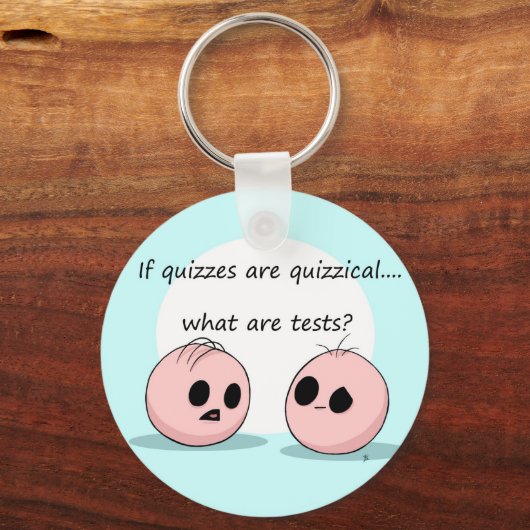 Porte-clés Quiz et tests (Recto)