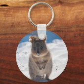 Porte-clés Quokka : L'animal le plus heureux du monde (Recto)