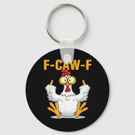 Porte-clés Quote Rooster Meme Classic (Recto)