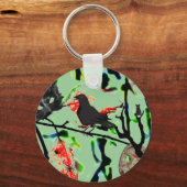 Porte-clés Quoth the Raven Nevermore, Halloween Collage (Recto)