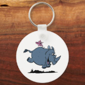 Porte-clés R est pour Rhino (Recto)