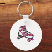 Porte-clés R est pour Rollerskate (Recto)