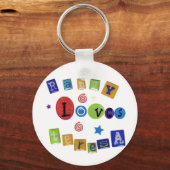 PORTE-CLÉS R L (Recto)