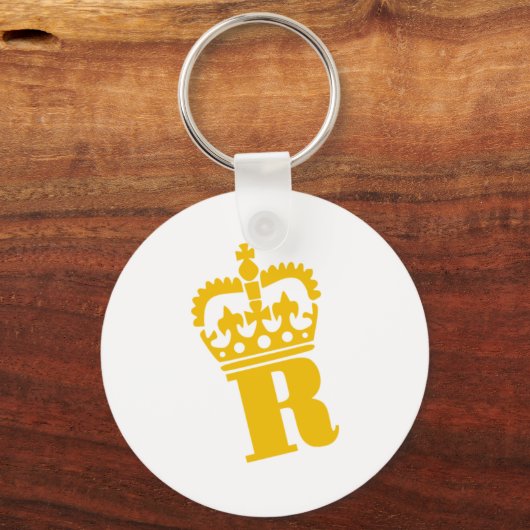 Porte-clés R - Lettre - Nom (Recto)