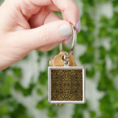 Porte-clés RAB Rockabilly Cadeaux Empreintes de léopard (main)