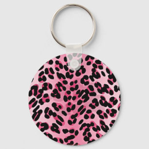 Porte-clés RAB Rockabilly Pink Cheetah Print