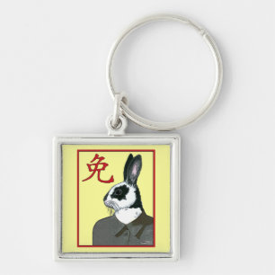Porte-clés Rabbit de fête