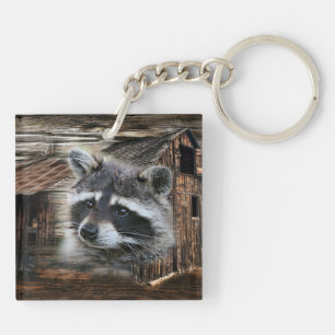 Porte-clés Raccoon À L'Ancienne Grange