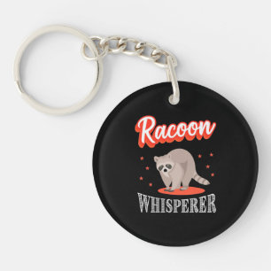 Porte-clés Raccoon Lover Raccoon Whisperer