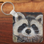 Porte-clés Raccoon Porte - clé de peinture (Recto)