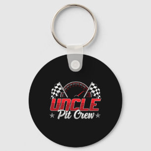 Porte-clés Race Car Birthday Party Racing Family Uncle Pit Cr