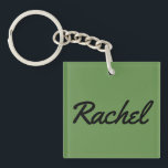 Porte-clés Rachel d'exposition de TV orpheline de noir,<br><div class="desc">Rachel est un caractère du noir d'orphelin d'exposition de TV</div>