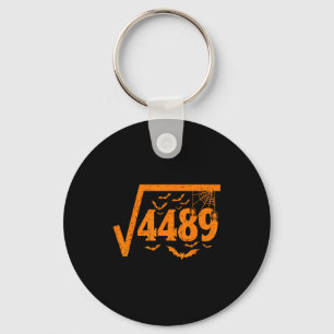Porte-clés Racine carrée 4489 Mème drôle d'Halloween 67 Prof